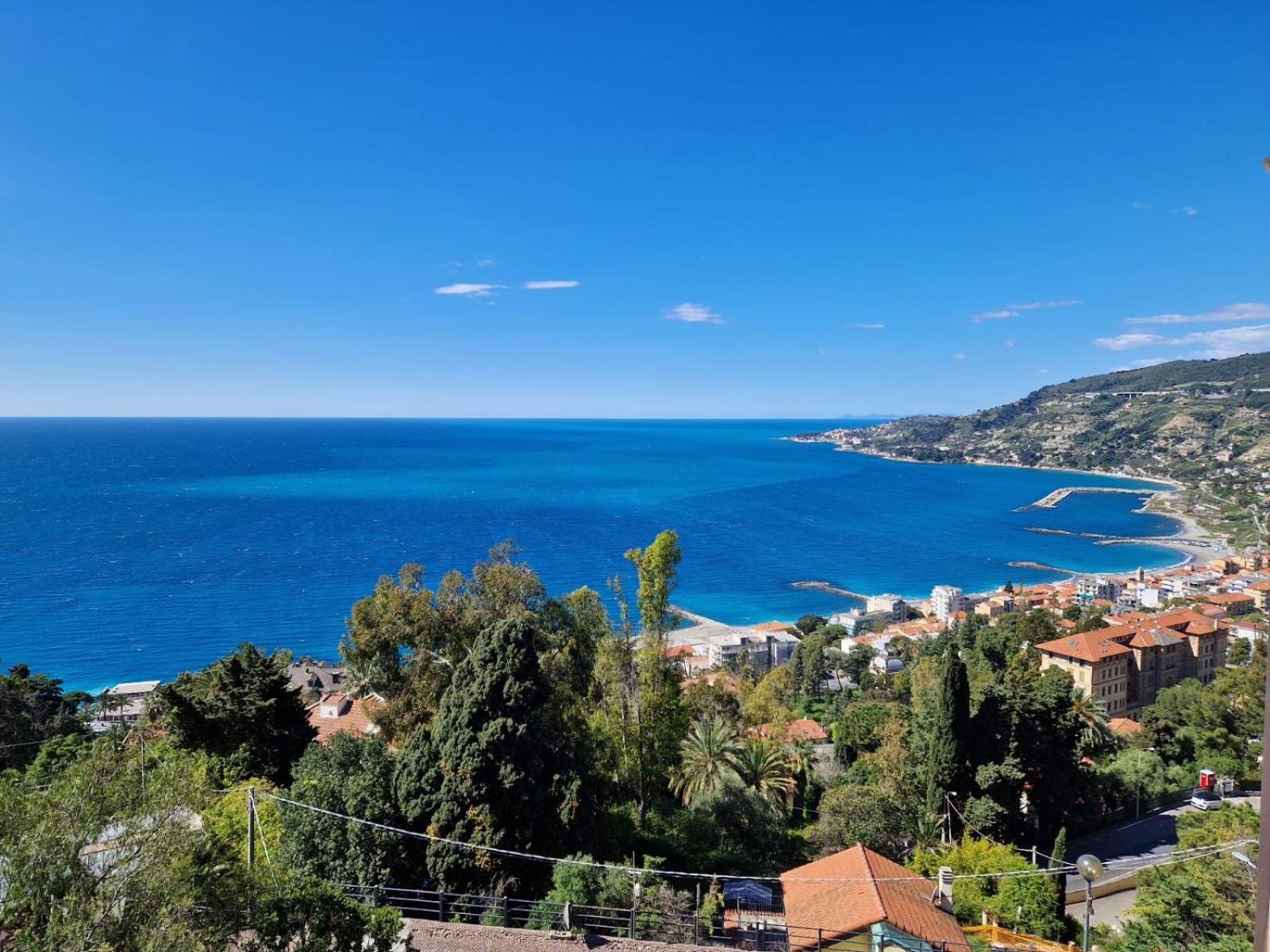 Ferienwohnung La Finestra Sul Golfo Ospedaletti Exterior foto